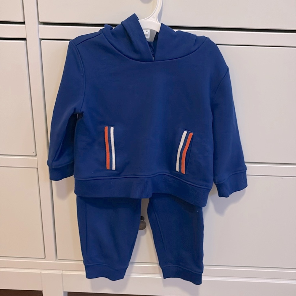 Janie & Jack Blue Sweatsuit
